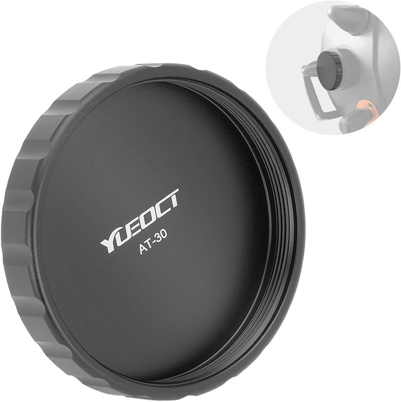 Yueoct غطاء نهاية معدني للغبار مع خيط أنثوي 2" x24 SCT لتلسكوب شميت كاسرغين، غطاء خارجي لعدسة تصحيح المخفض 2" x24 SCT للتلسكوبات البصرية OTA - Image 1